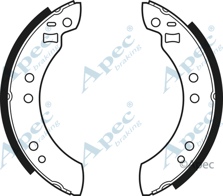 Brake Shoe Set (SHU244)