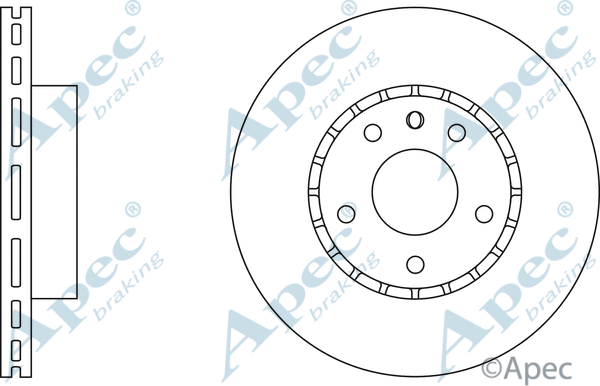 Brake Disc (DSK513)