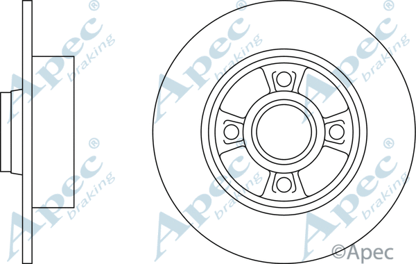 Brake Disc (DSK2550)
