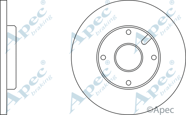 Brake Disc (DSK126)