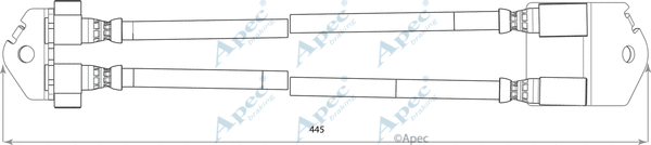 Brake Hose (HOS3798)