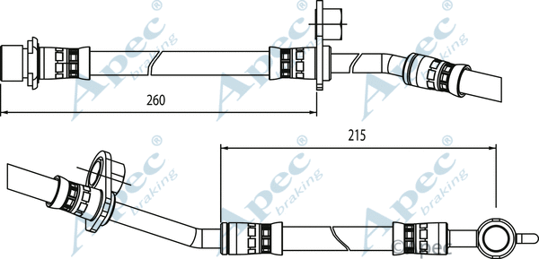 Brake Hose (HOS4078)