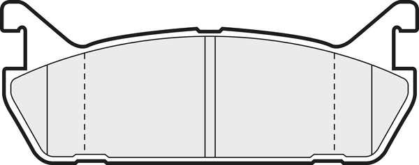 Brake Pad Set, disc brake (PD3434)