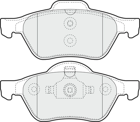 Brake Pad Set, disc brake (PD3820)