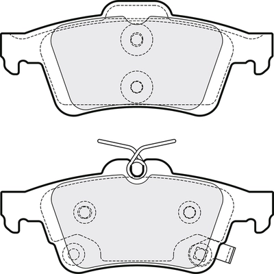 Brake Pad Set, disc brake (PD3886)