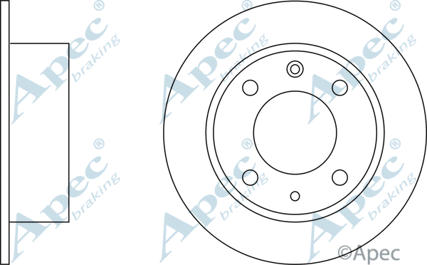 Brake Disc (DSK135)