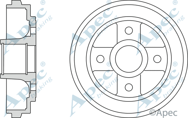 Brake Drum (DRM9934)