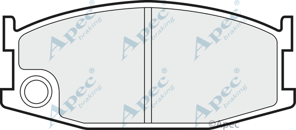 Brake Pad Set, disc brake (PAD299)