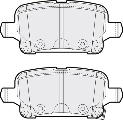 Brake Pad Set, disc brake (PD3767)