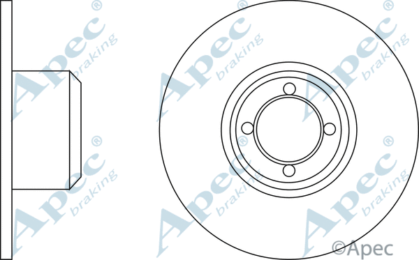 Brake Disc (DSK222)