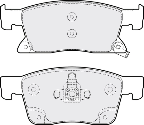 Brake Pad Set, disc brake (PD3779)