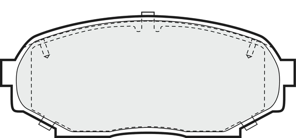 Brake Pad Set, disc brake (PD3439)