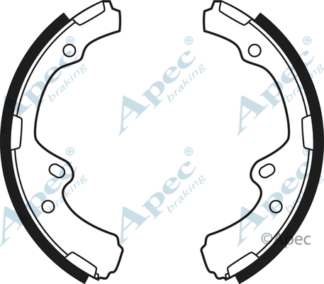 Brake Shoe Set (SHU495)