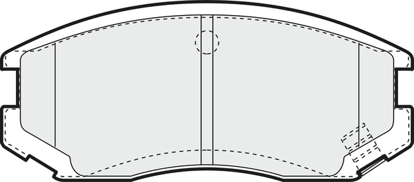 Brake Pad Set, disc brake (PD3441)