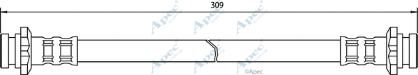Brake Hose (HOS3253)