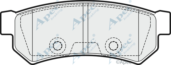 Brake Pad Set, disc brake (PAD1847)
