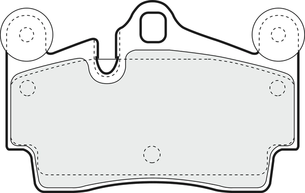 Brake Pad Set, disc brake (PD3332)