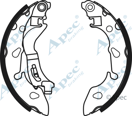 Brake Shoe Set (SHU807)