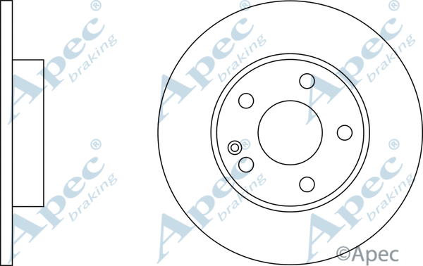 Brake Disc (DSK2276)