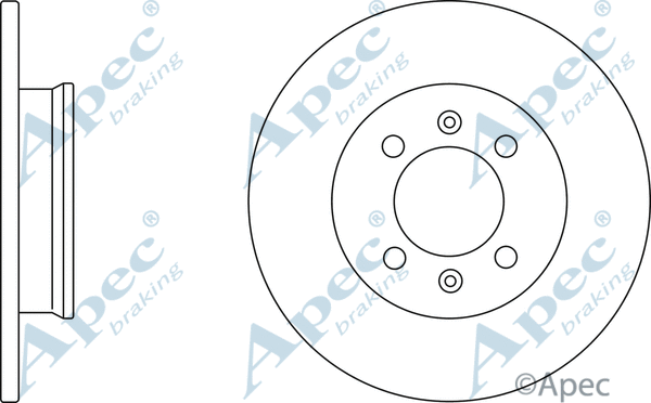 Brake Disc (DSK2036)
