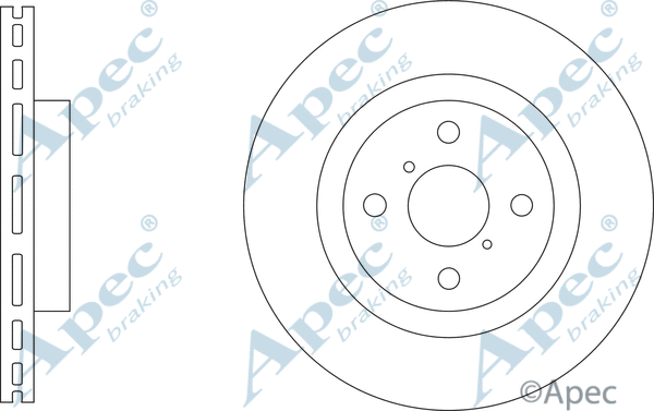 Brake Disc (DSK3323)