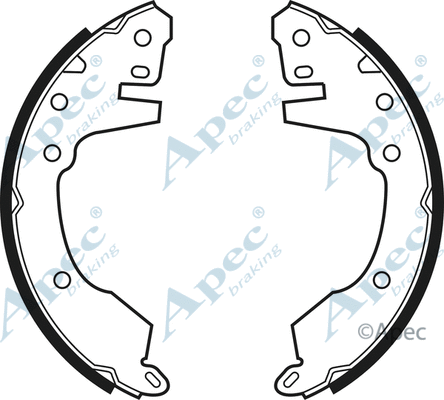 Brake Shoe Set (SHU454)