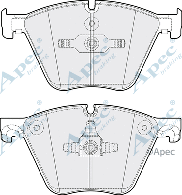 Brake Pad Set, disc brake (PAD1952)