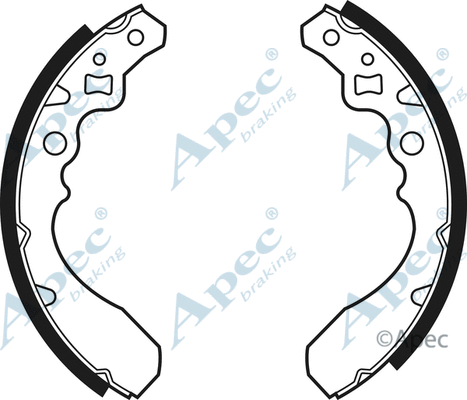 Brake Shoe Set (SHU490)