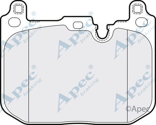 Brake Pad Set, disc brake (PAD2102)