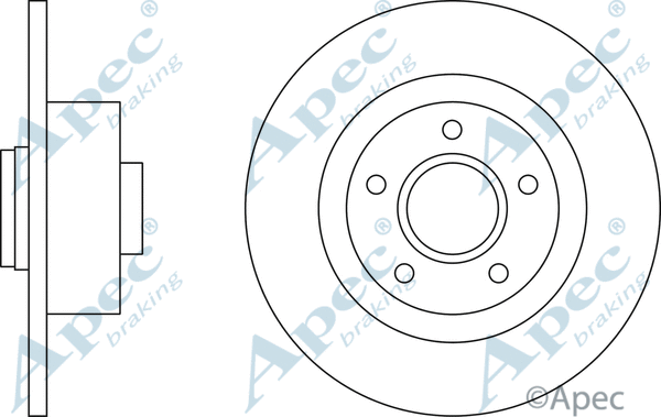 Brake Disc (DSK2678)