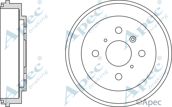 Brake Drum (DRM9174)