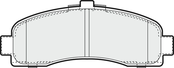 Brake Pad Set, disc brake (PD3022)