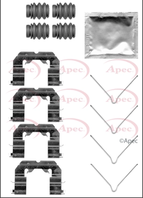 Accessory Kit, disc brake pad (KIT1353)