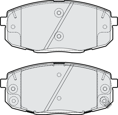 Brake Pad Set, disc brake (PD3910)
