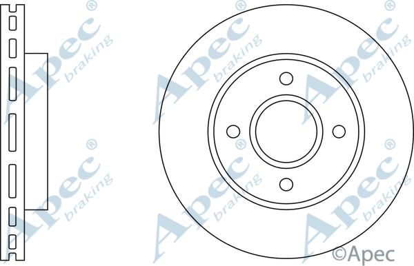 Brake Disc (DSK504)