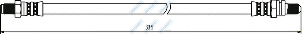 Brake Hose (BHO4057)