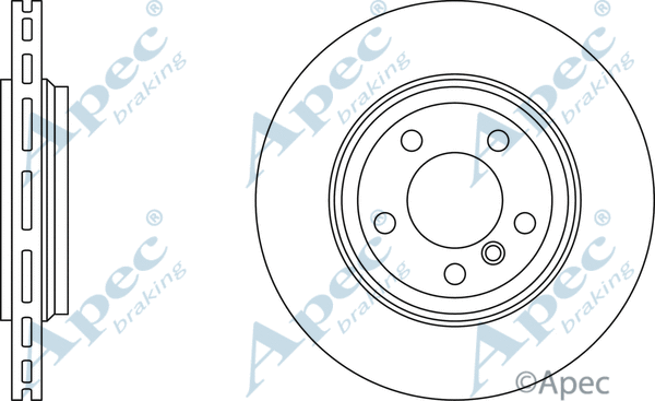 Brake Disc (DSK2080)