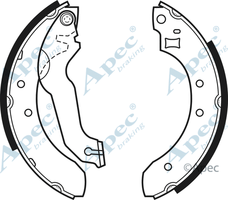 Brake Shoe Set (SHU313)