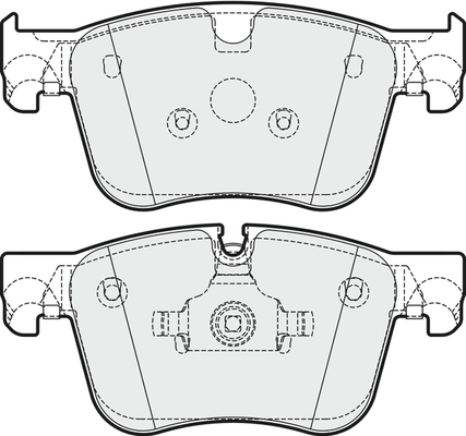 Brake Pad Set, disc brake (PD3744)