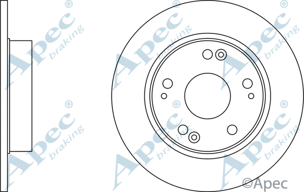 Brake Disc (DSK2547)