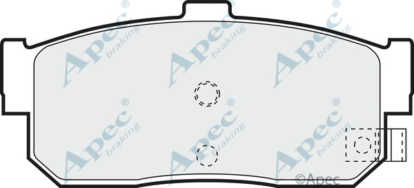 Brake Pad Set, disc brake (PAD842)