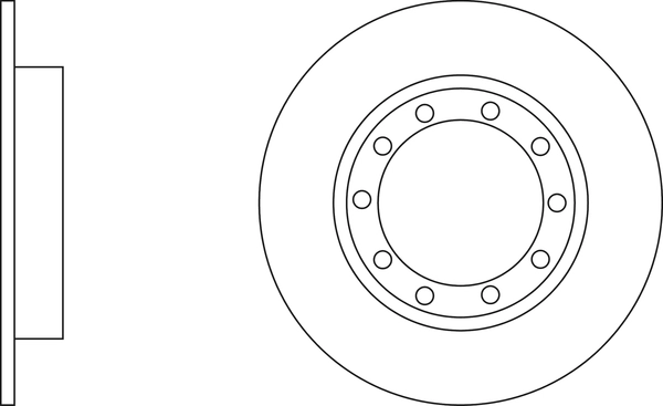 Brake Disc (SDK6727)