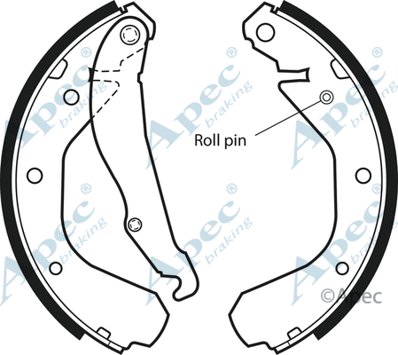 Brake Shoe Set (SHU361)