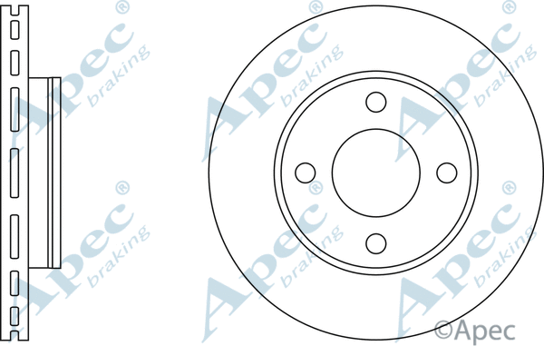 Brake Disc (DSK547)