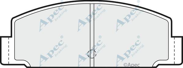 Brake Pad Set, disc brake (PAD378)