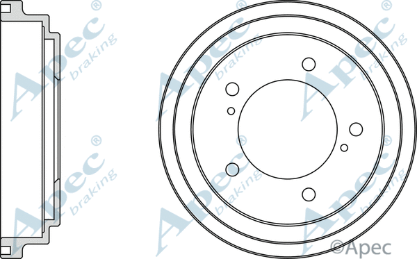 Brake Drum (DRM9183)