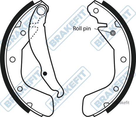 Brake Shoe Set (BSH1006)