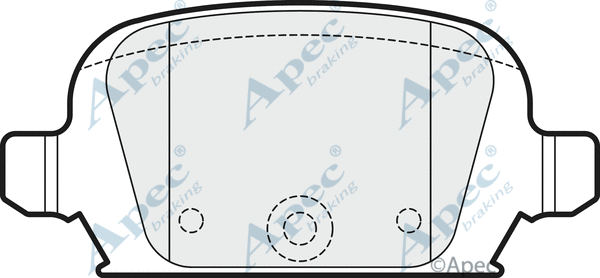 Brake Pad Set, disc brake (PAD1705)