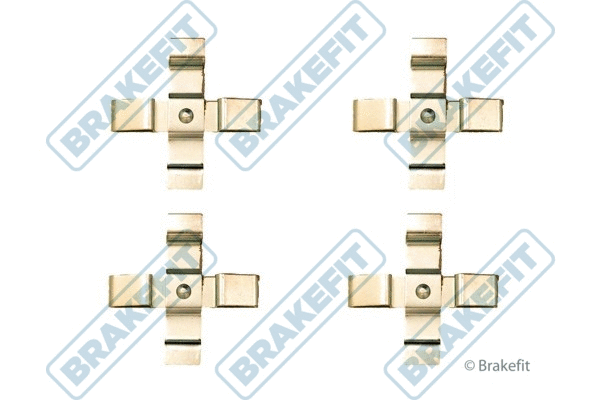 Accessory Kit, disc brake pad (BKT1337)