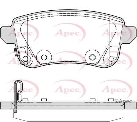 Brake Pad Set, disc brake (PAD2389)